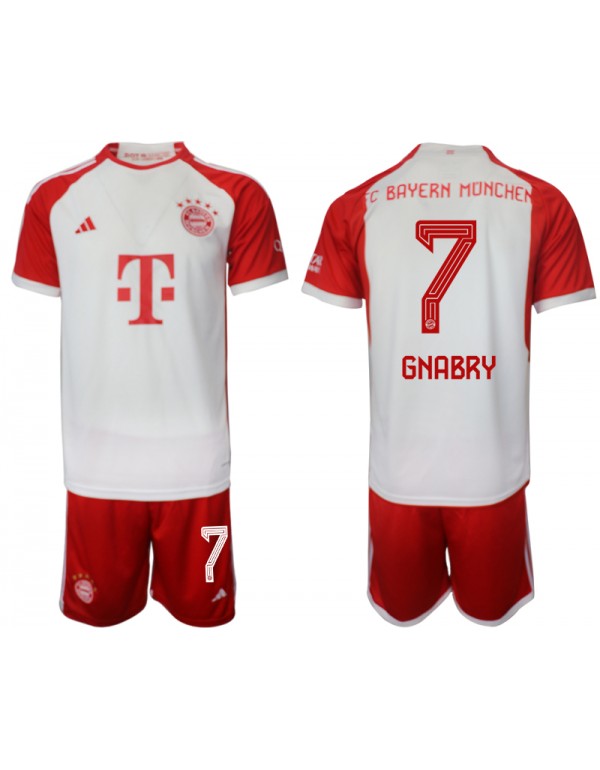 GNABRY Bayern Munchen Soccer Jerseys For Kids/Yout...