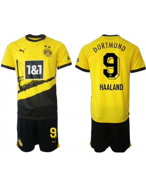 HAALAND Borussia Dortmund Soccer Jerseys For Kids/...