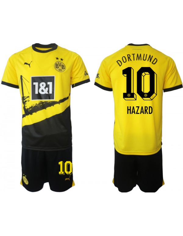 HAZARD Borussia Dortmund Soccer Jerseys For Kids/Y...
